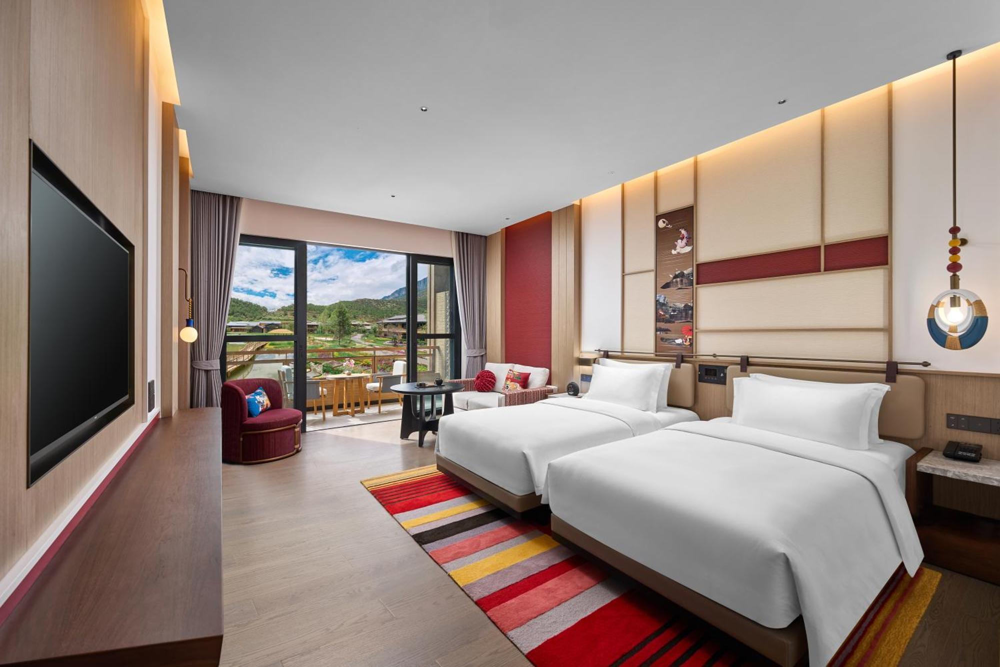 Hotel Indigo Lugu Lake By Ihg ลี่เจียง ภายนอก รูปภาพ