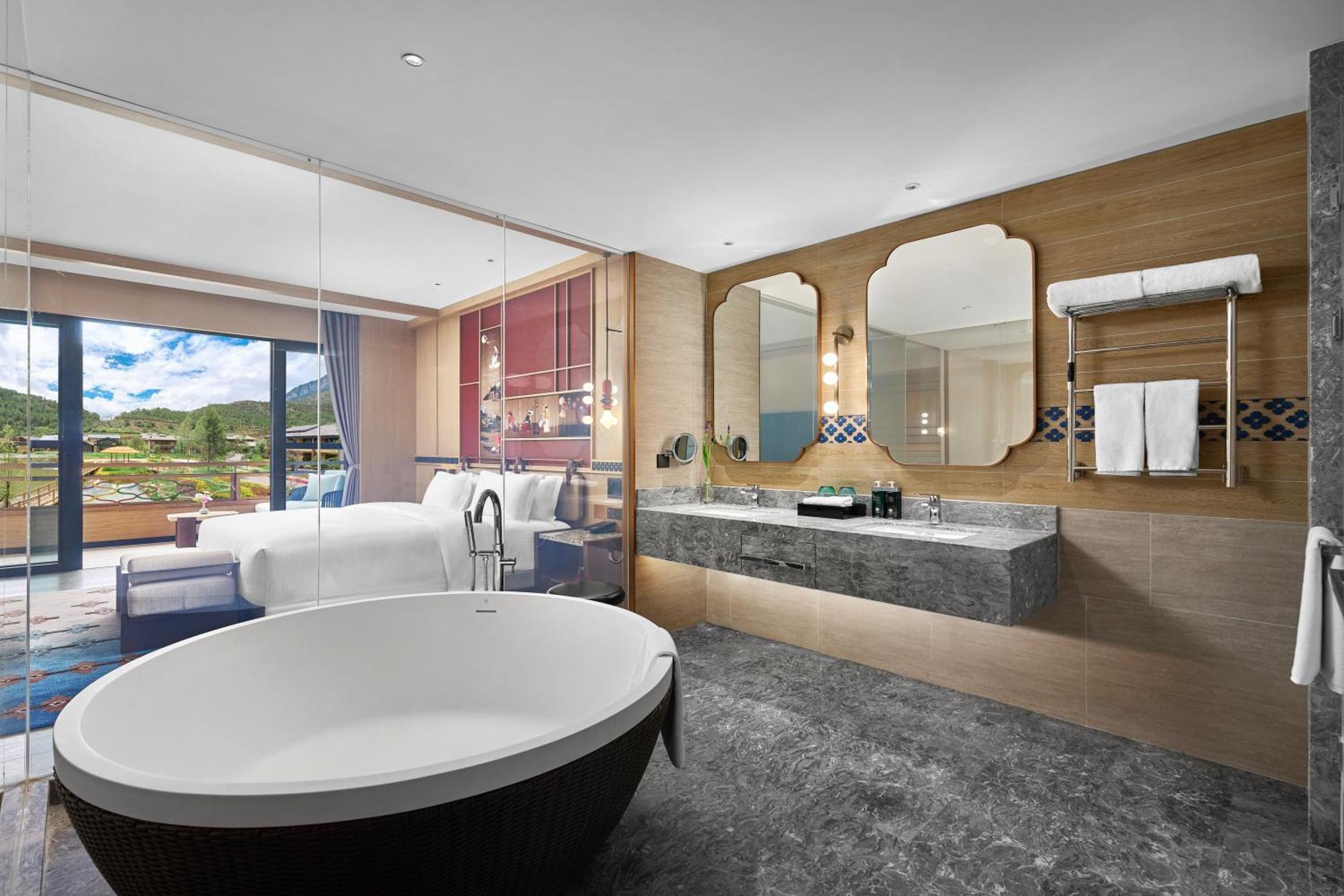 Hotel Indigo Lugu Lake By Ihg ลี่เจียง ภายนอก รูปภาพ