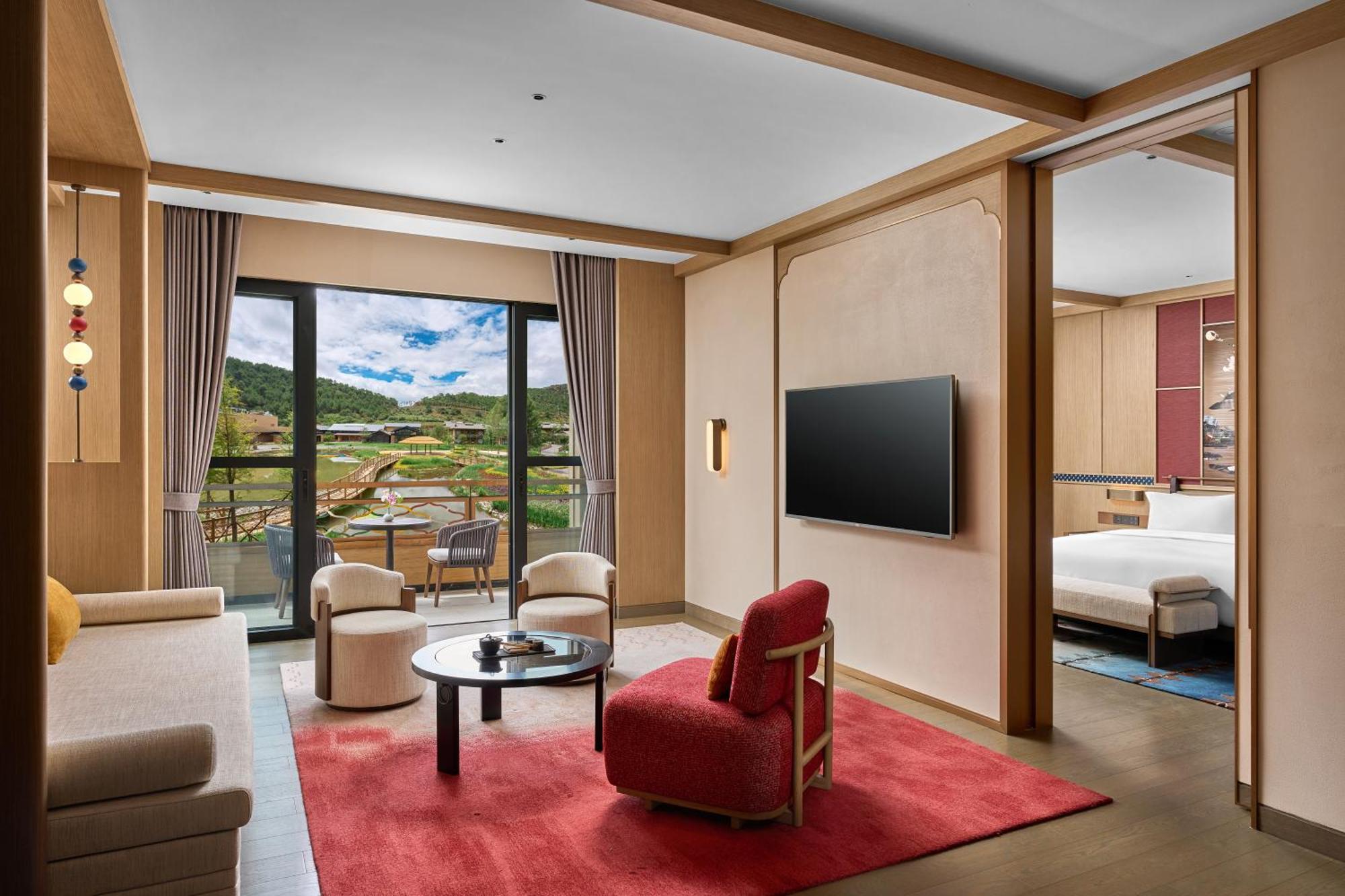 Hotel Indigo Lugu Lake By Ihg ลี่เจียง ภายนอก รูปภาพ
